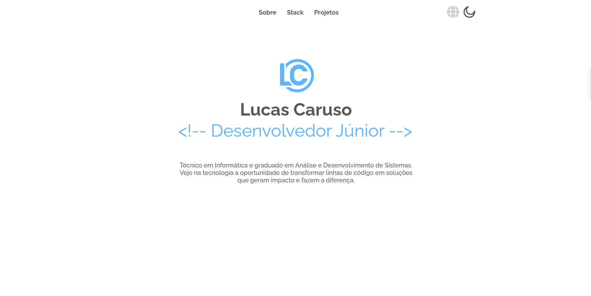 Imagem do Site